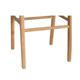 Zane Backless Teak Bar Stool - Whitley - 0.78m