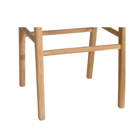 Zane Backless Teak Bar Stool - Whitley - 0.78m