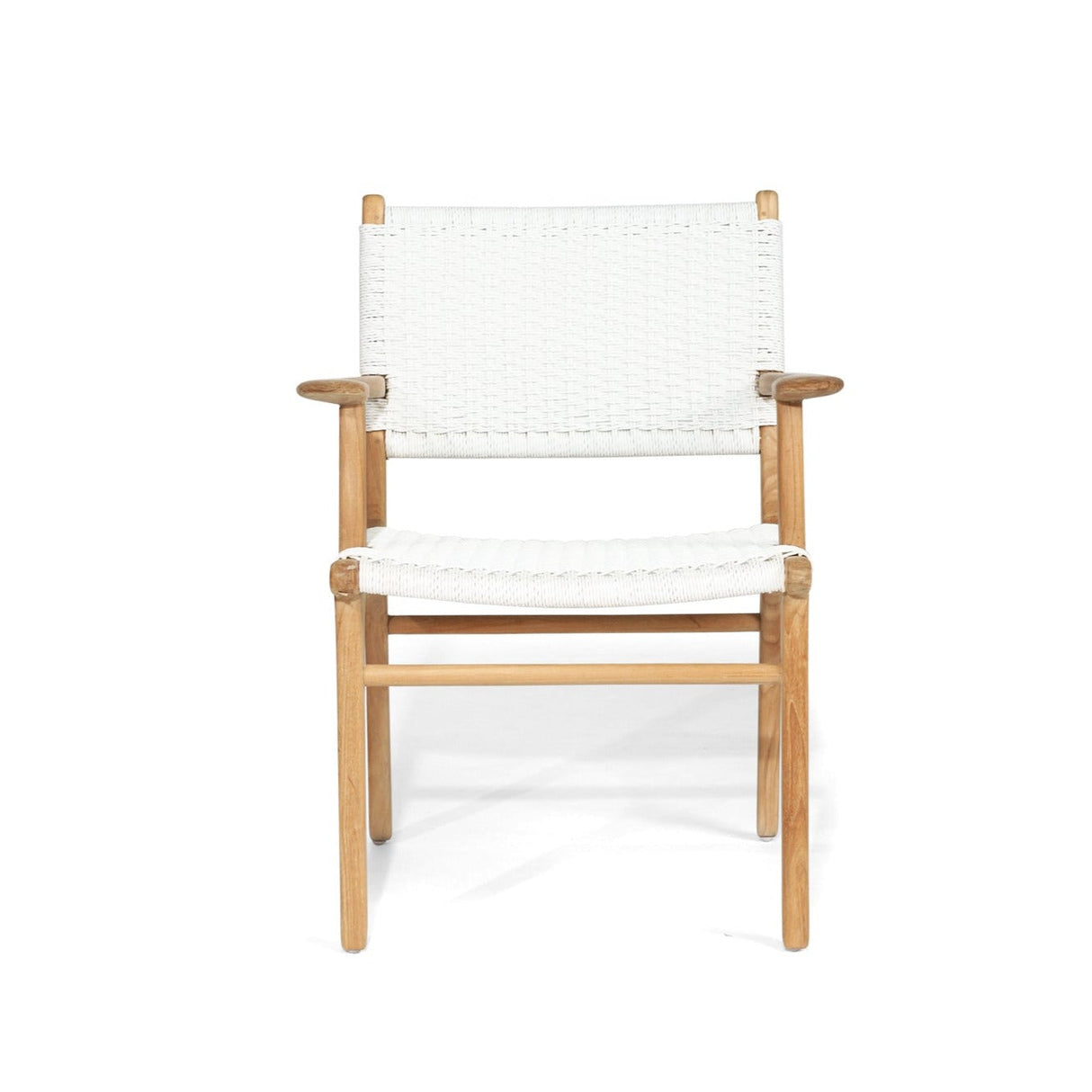 Zane Teak Armchair – Whitley – Close Weave 0.45m