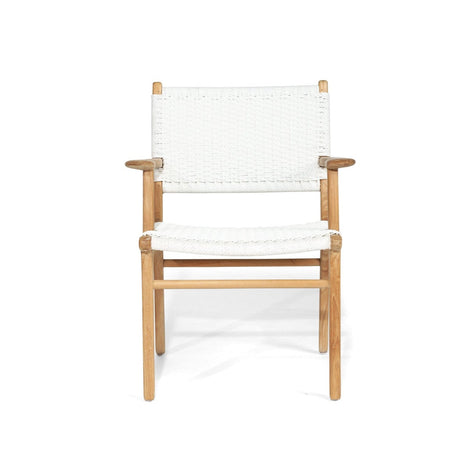 Zane Teak Armchair – Whitley – Close Weave 0.45m