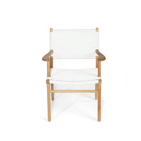 Zane Teak Armchair – Whitley – Close Weave 0.45m