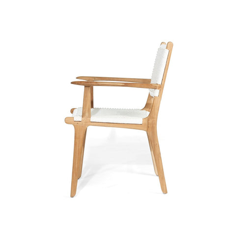 Zane Teak Armchair – Whitley – Close Weave 0.45m