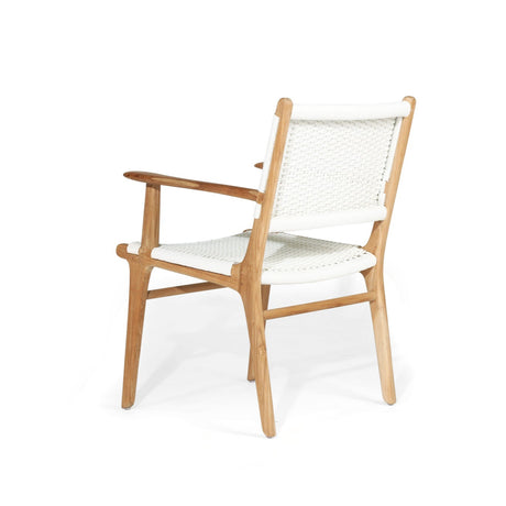 Zane Teak Armchair – Whitley – Close Weave 0.45m