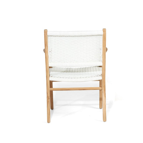Zane Teak Armchair – Whitley – Close Weave 0.45m