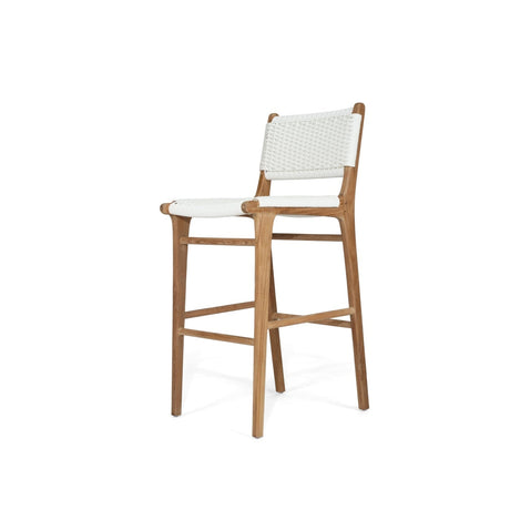 Zane Teak Bar Stool – Whitley (Close Weave) 1.1m