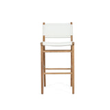 Zane Teak Bar Stool – Whitley (Close Weave) 1.1m