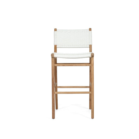 Zane Teak Bar Stool – Whitley (Close Weave) 1.1m