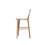 Zane Teak Bar Stool – Whitley (Close Weave) 1.1m