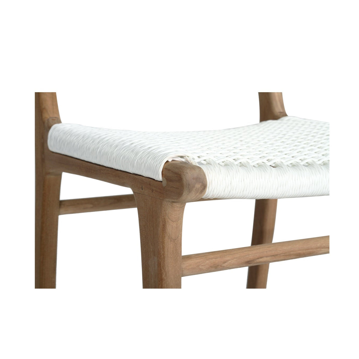 Zane Teak Bar Stool – Whitley (Close Weave) 1.1m