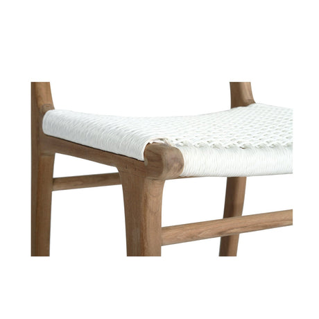 Zane Teak Bar Stool – Whitley (Close Weave) 1.1m