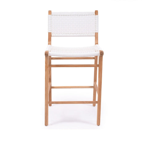 Zane Teak Counter Stool - Whitley - 0.95m