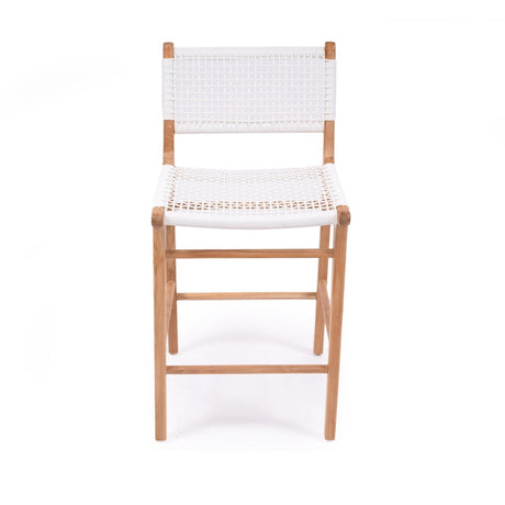 Zane Teak Counter Stool - Whitley - 0.95m