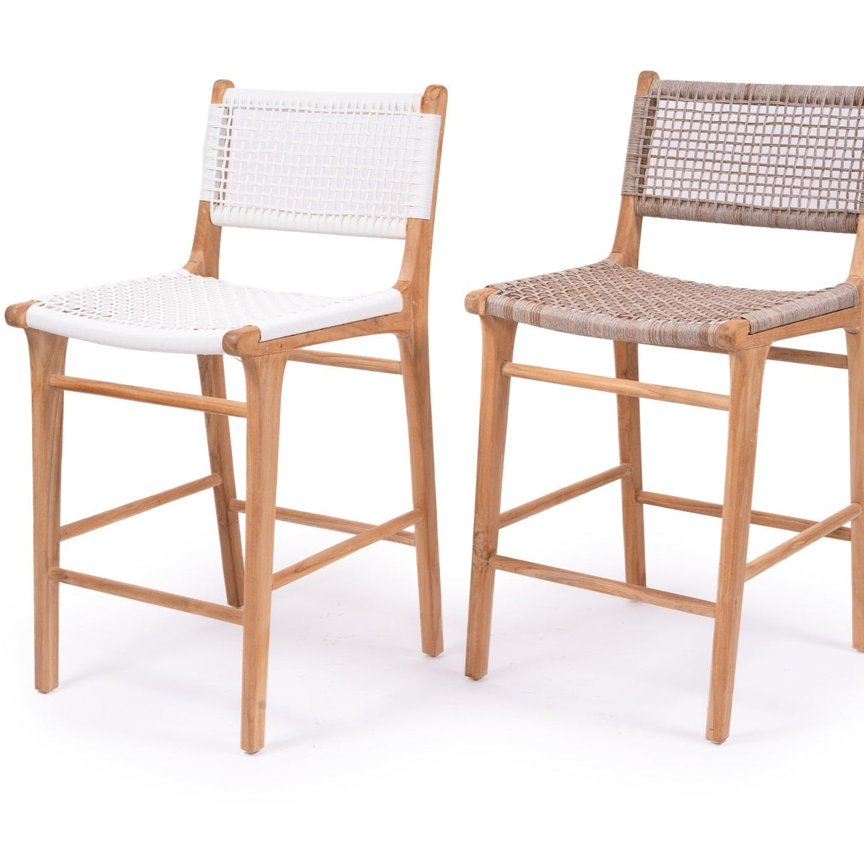 Zane Teak Counter Stool - Whitley - 0.95m