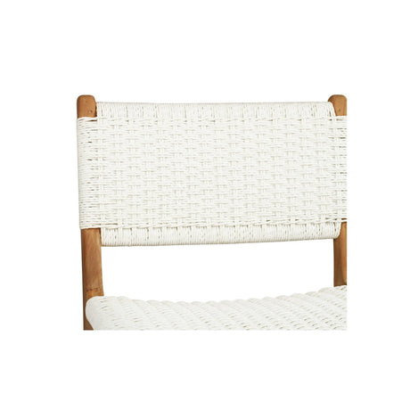 Zane Teak Counter Stool – Whitley (Close Weave) 0.49m
