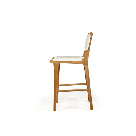 Zane Teak Counter Stool – Whitley (Close Weave) 0.49m