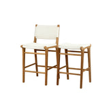 Zane Teak Counter Stool – Whitley (Close Weave) 0.49m