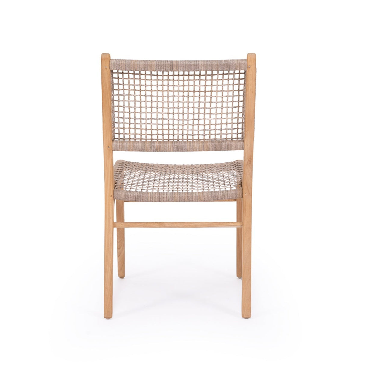 Zane Teak Dining Chair - Washed Grey