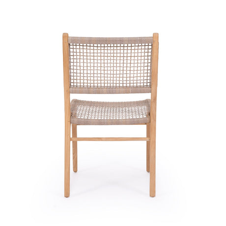 Zane Teak Dining Chair - Washed Grey