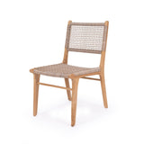 Zane Teak Dining Chair - Washed Grey