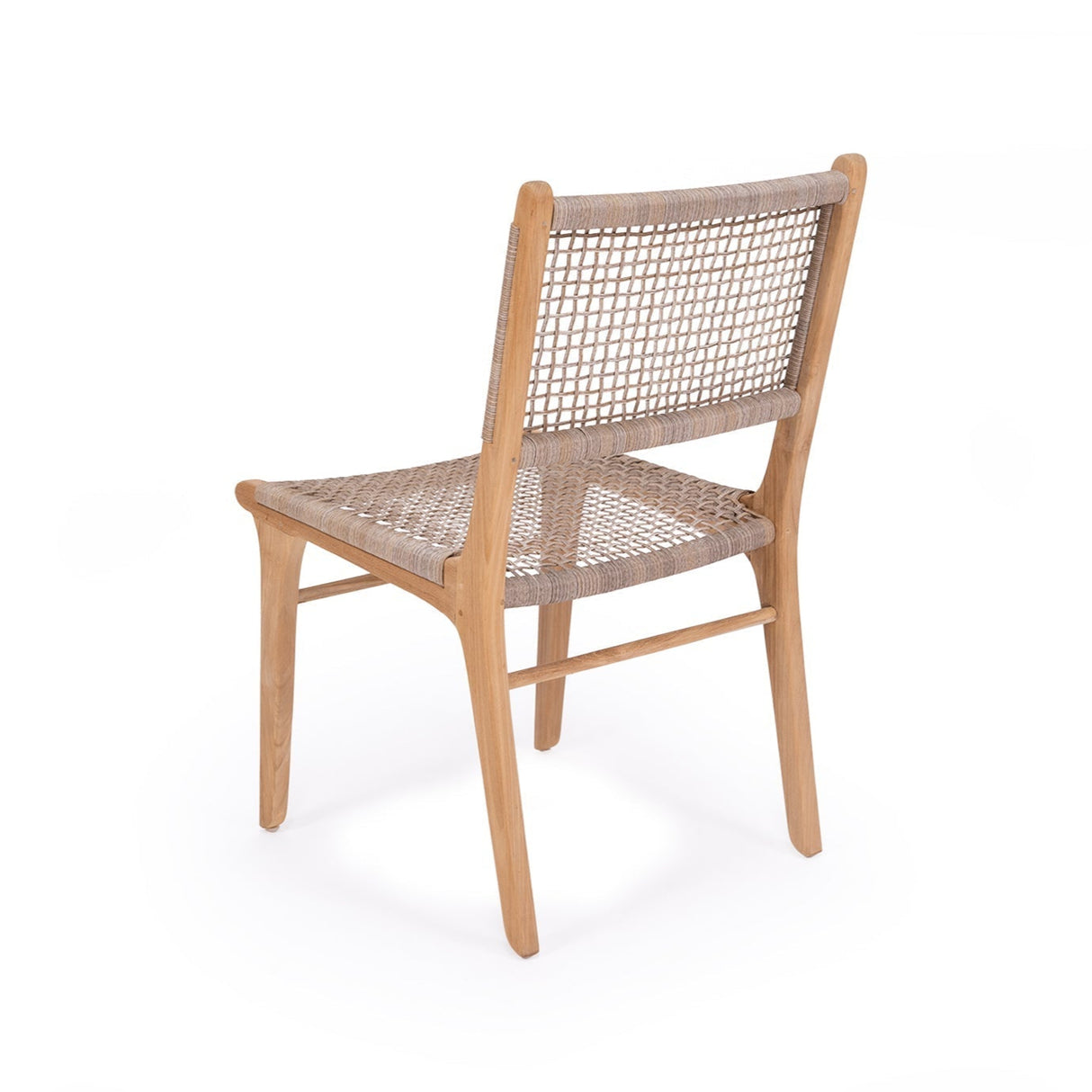 Zane Teak Dining Chair - Washed Grey