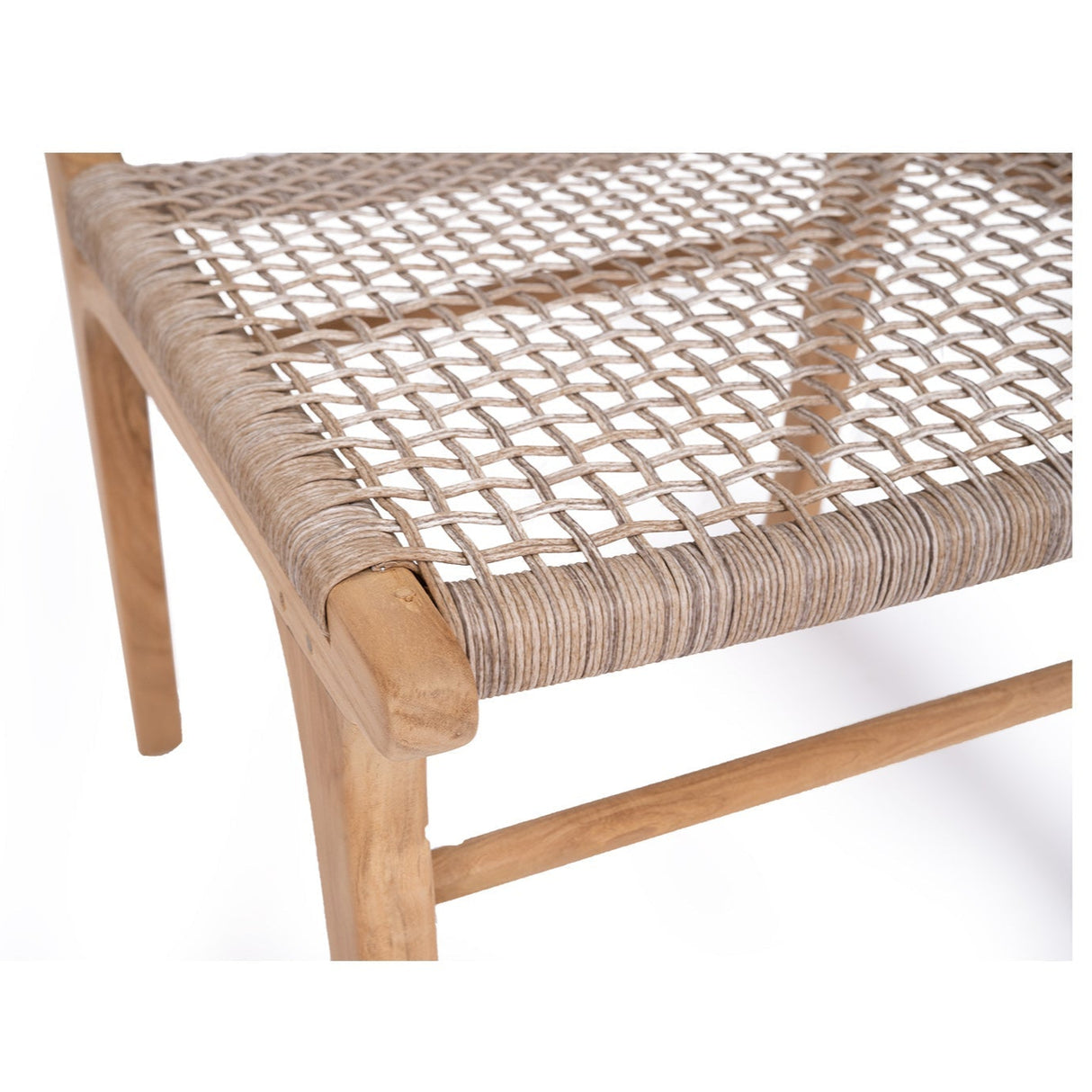 Zane Teak Dining Chair - Washed Grey