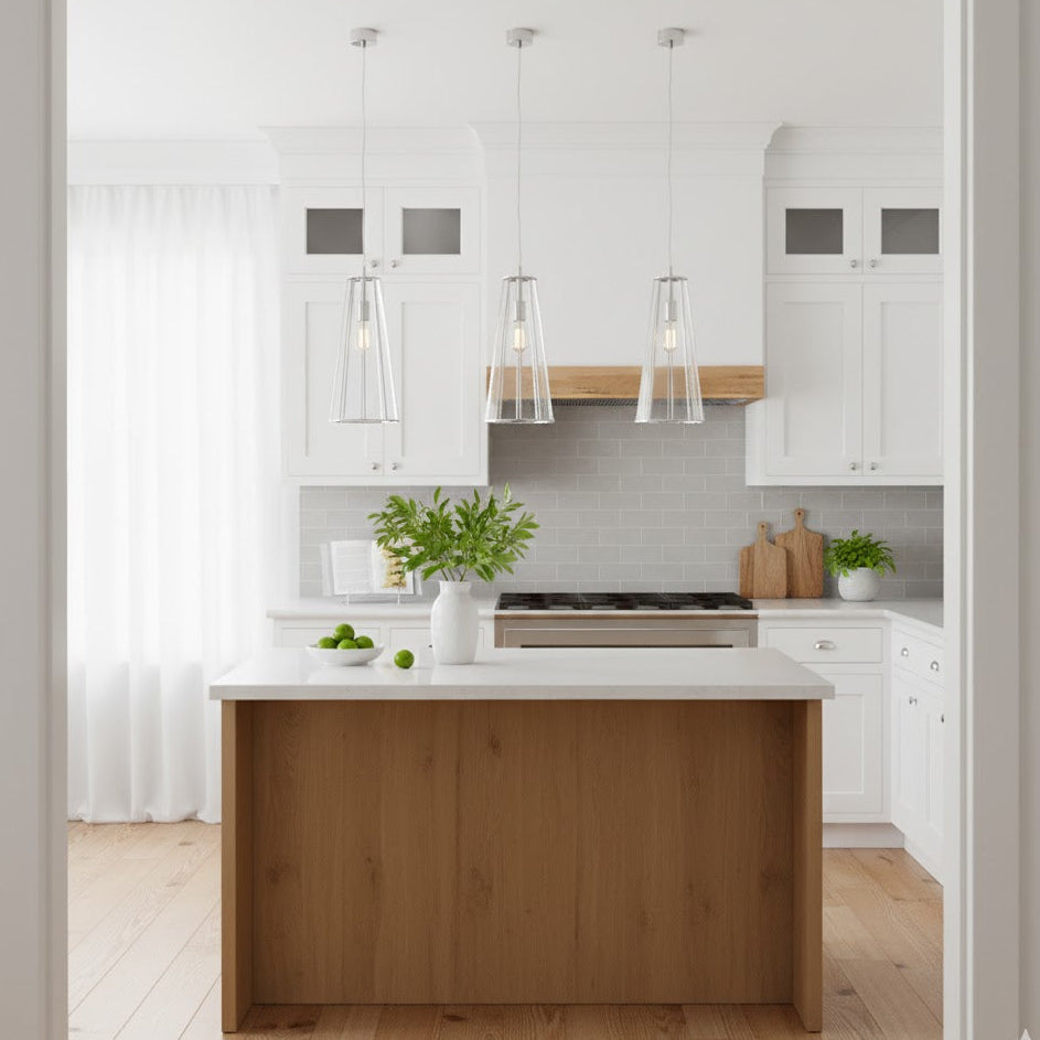 Zara 1Lt Pendant Chrome