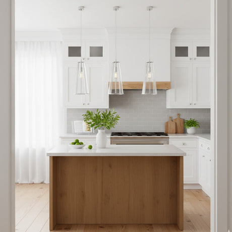 Zara 1Lt Pendant Chrome
