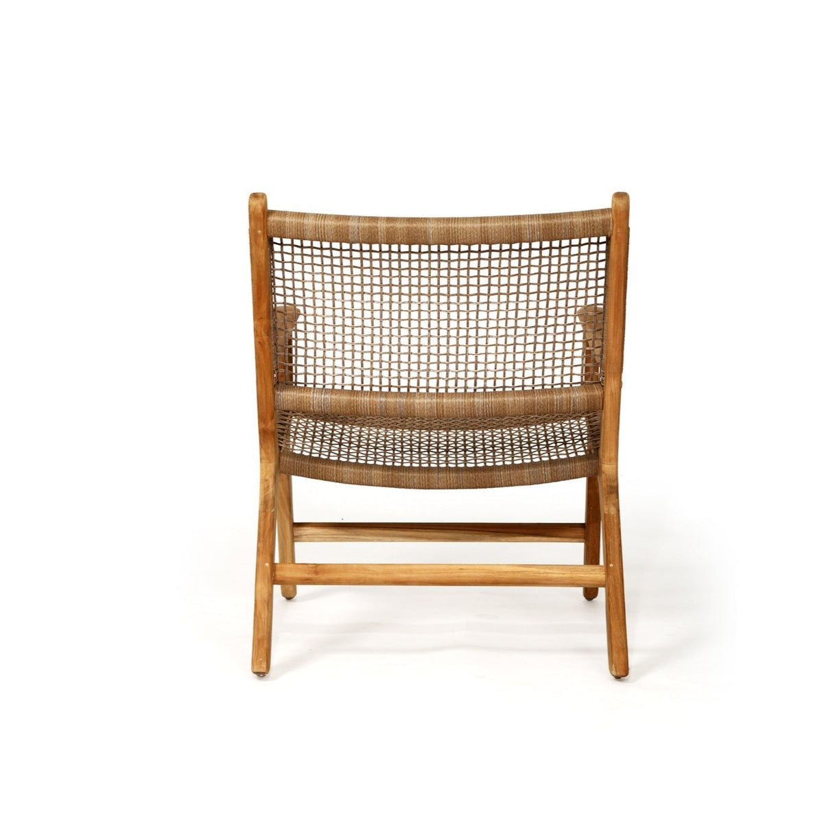 Zane Accent Teak Arm Chair – Washed Grey