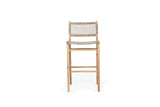 Zen bar stool washed grey
