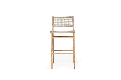 Zen bar stool washed grey