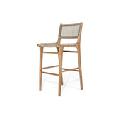 Zen bar stool washed grey