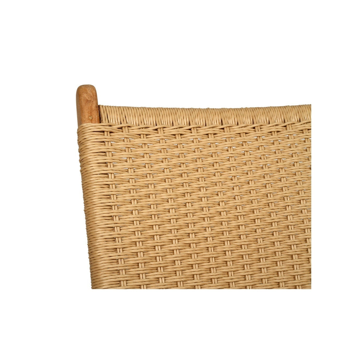 Zen Accent Teak Arm Chair – Sand (Close Weave)