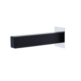 Zenon Noir Straight - Bath Spout