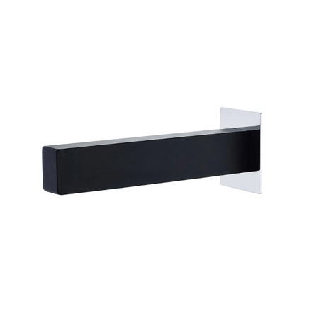 Zenon Noir Straight - Bath Spout