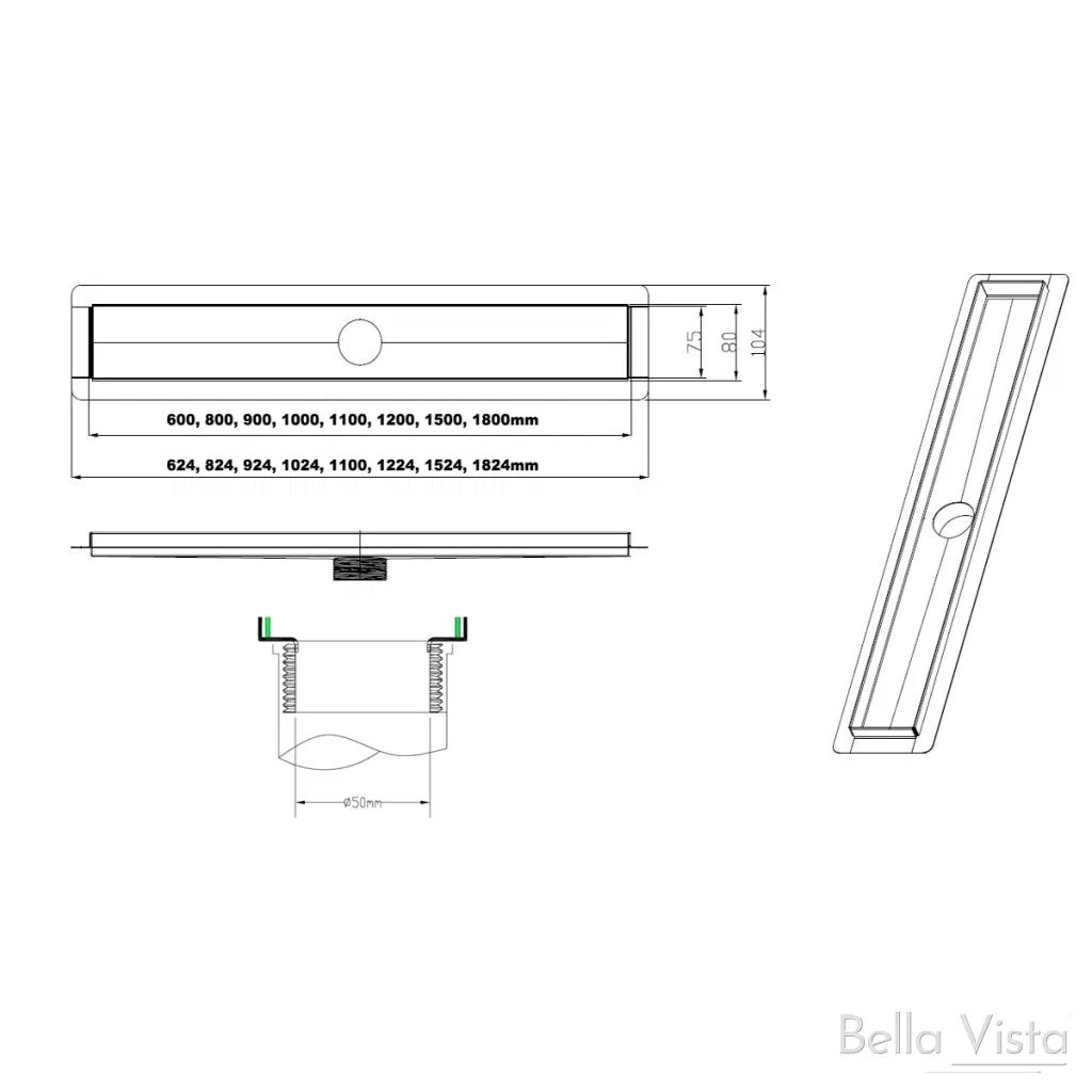 Zenon Shower Grate – STP