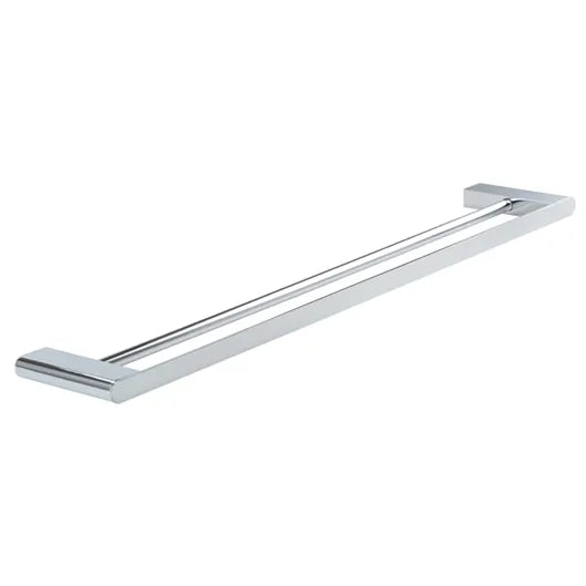 ZEVIO Double Towel Rail (600mm) - Chrome