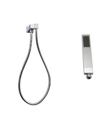 Square Hand Held Shower Set - Chrome