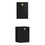 Marlo Black Laundry 1715x600x2100 (Style A)