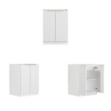 Noosa White Base laundry Cabinet Set 1060x600x900mm