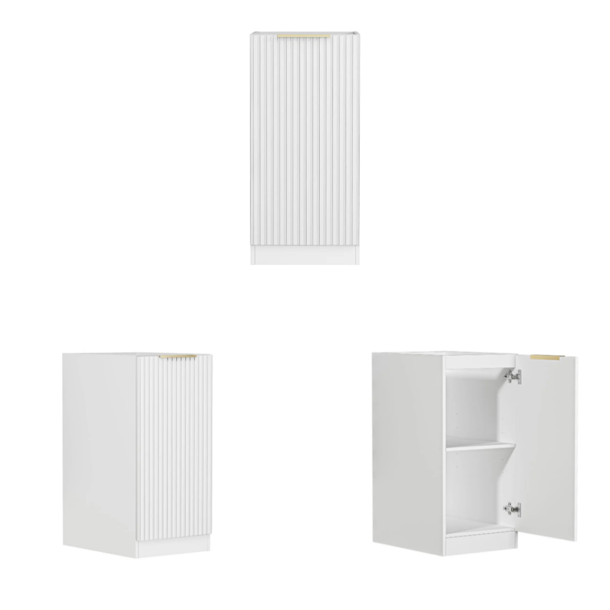 Noosa White Base laundry Cabinet Set 1060x600x900mm