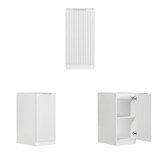 Noosa White Base laundry Cabinet Set 1060x600x900mm