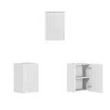 Noosa White Cabinet Laundry Set 1715x600x2100 (Style C)