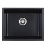 Cora Undermount Granite Sink Single Bowl (Matte Black) (560 x 445 x 210mm)