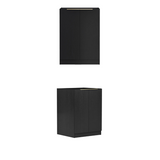 Byron Black Oak Cabinet Laundry Set 1715x600x2100 (Style C)
