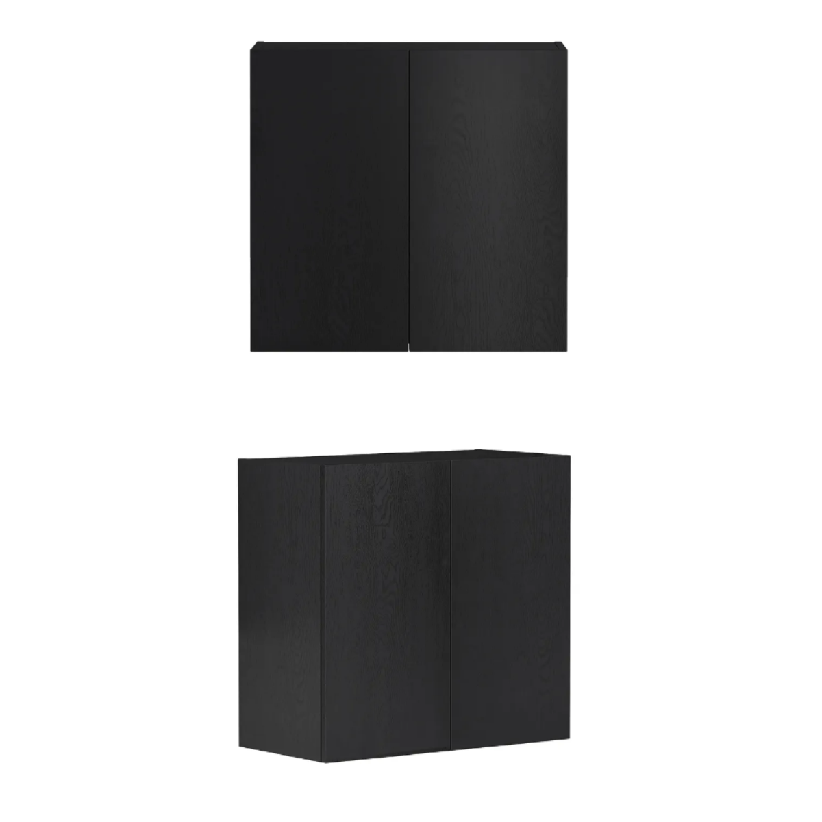 Byron Black Oak Cabinet Laundry Set 1960x600x2100 (Style C)