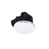 MODURA AllAir Mate Plus 200 Ceiling Exhaust Fan White Round, CUT OUT Φ240mm