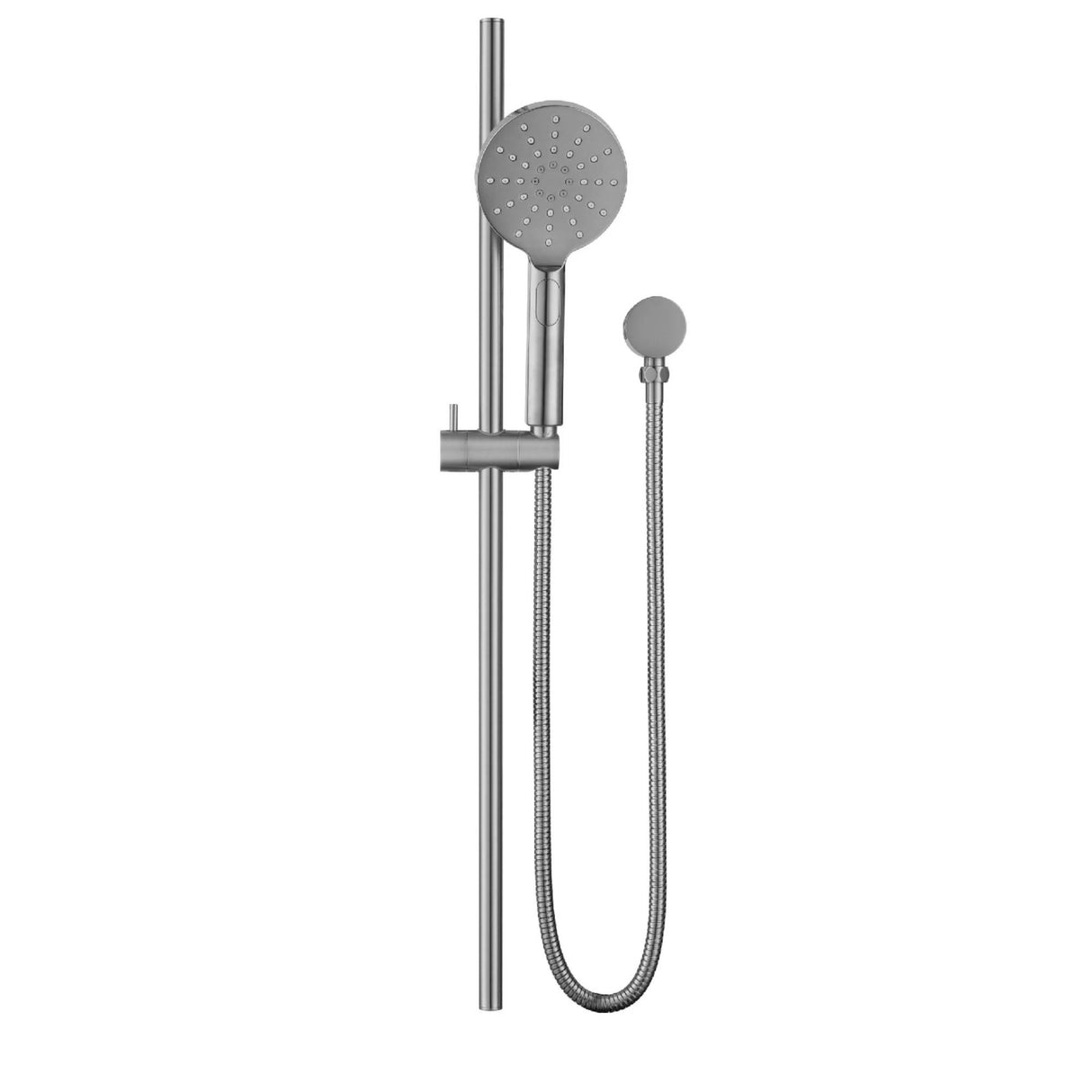 Mica Shower Rail (Brushed Nickel)- Clearance