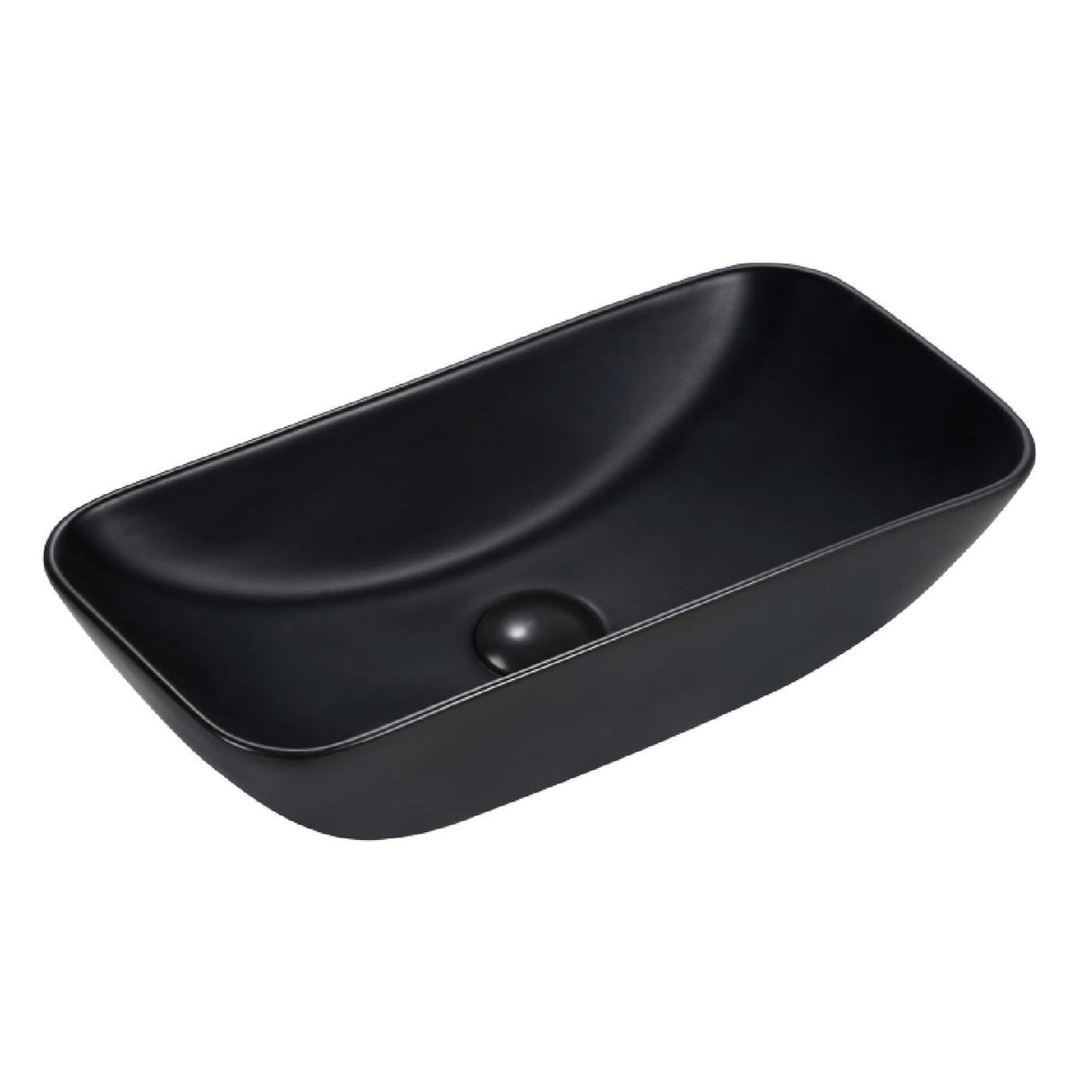 Riva Basin 480 x 230mm (Black)- Clearance