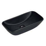 Riva Basin 480 x 230mm (Black)- Clearance