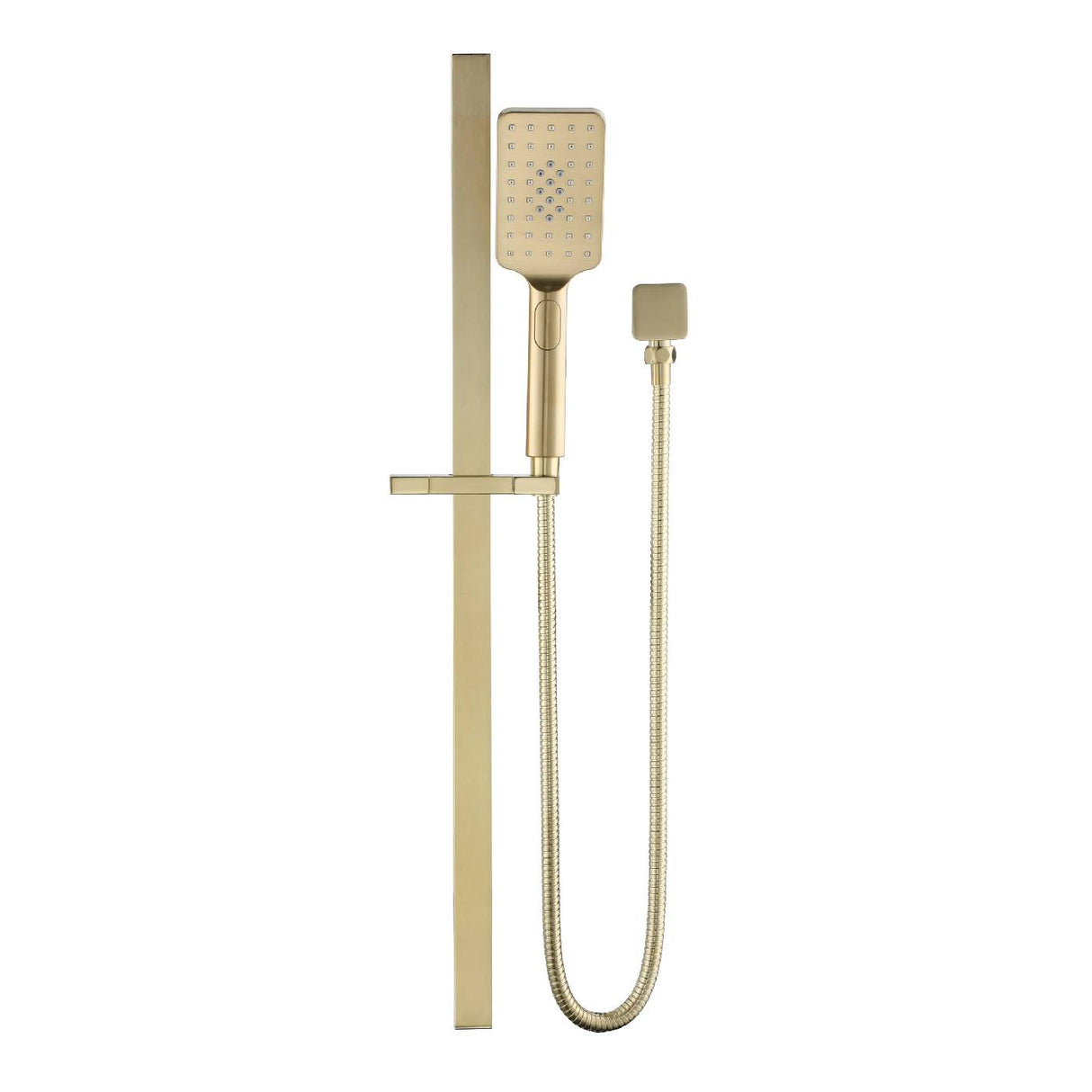 Cresta Single Shower Rail (485mm) (Brushed Gold)- Clearance